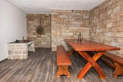 Tlocrt objekta Family friendly house with a swimming pool Primosten Burnji, Primosten - 21068
