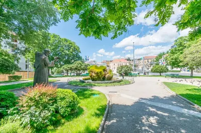 Vrt u objektu Apartments Diva