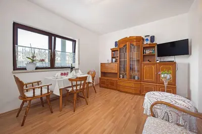 TV i/ili zabavni centar u objektu Cozy Apartment Hortenzija