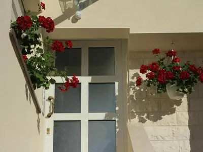 Tlocrt objekta Apartment in Brodarica with sea view, balcony, air conditioning, WiFi 5183-1