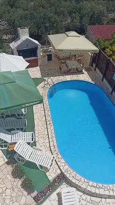 Bazen u objektu Holiday apartment in Razanj with sea view, terrace, air conditioning, WiFi 4773-2 ili u blizini
