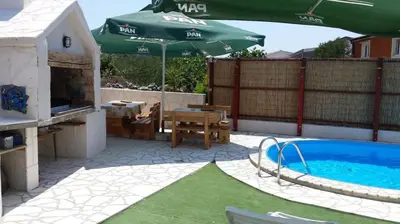 Bazen u objektu Holiday apartment in Razanj with terrace, air conditioning, WiFi, washing machine 4773-4 ili u blizini