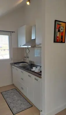 Kuhinja ili čajna kuhinja u objektu Holiday apartment in Zaboric with sea view, balcony, air conditioning, WiFi 5177-3