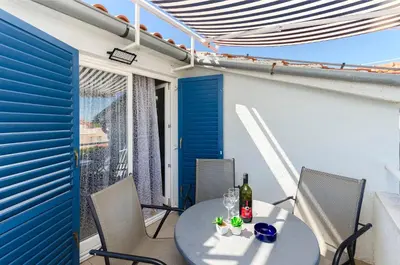 Balkon ili terasa u objektu Studio Apartman Luka