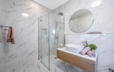 Kupaonica u objektu Awesome Home In Pirovac With Kitchen