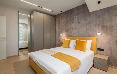 Krevet ili kreveti u jedinici u objektu 1 Bedroom Stunning Apartment In Betina