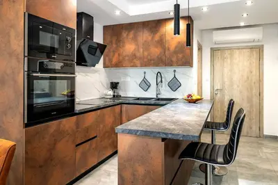 Kuhinja ili čajna kuhinja u objektu Apartments Andrea