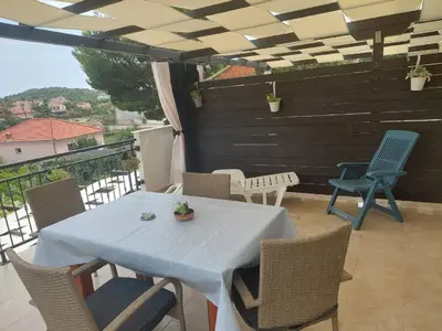 Balkon ili terasa u objektu Apartments Paula - One Bedroom Apartment with Terrace 1