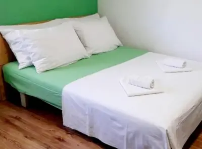 Krevet ili kreveti u jedinici u objektu Colorful Family Apartments in Vodice
