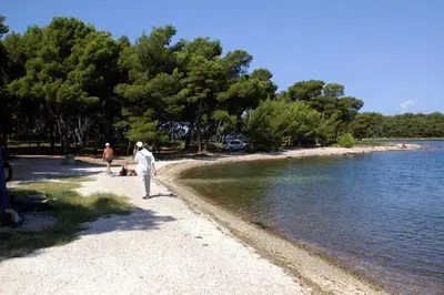 Tlocrt objekta Apartments with parking space Zablace, Sibenik - 24126