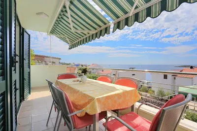 Balkon ili terasa u objektu Apartment Razanj 4322a
