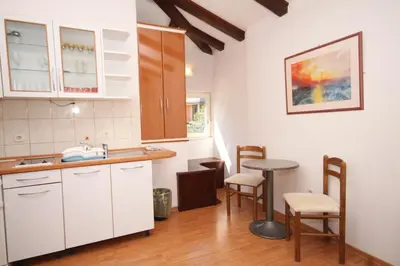 Kuhinja ili čajna kuhinja u objektu Apartment Bilo 8364b