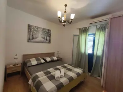 Krevet ili kreveti u jedinici u objektu Apartment in Rogoznica - Sibenik Riviera 36452