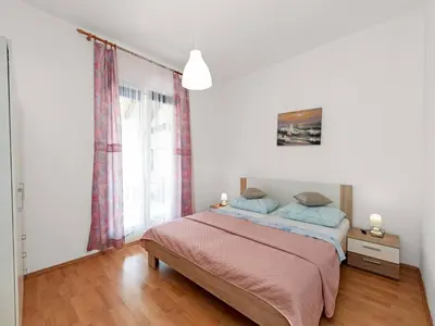 Krevet ili kreveti u jedinici u objektu Apartment in Tribunj near Adriatic Sea