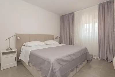 Krevet ili kreveti u jedinici u objektu Dazlina Resort Apartments