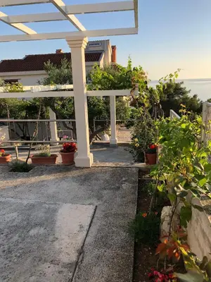 Balkon ili terasa u objektu Seaside apartment Maja Bilo A3