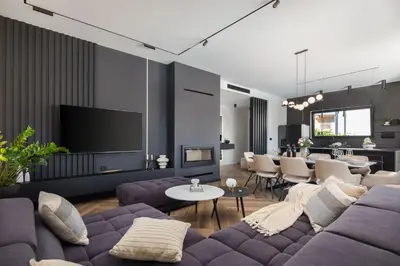 TV i/ili zabavni centar u objektu Villa M Luxury