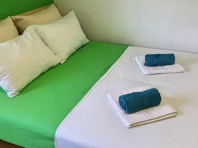 Krevet ili kreveti u jedinici u objektu Apartments Mateo - One Bedroom Apartment - Green