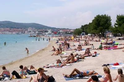 Tlocrt objekta Apartments with parking space Vodice - 12721