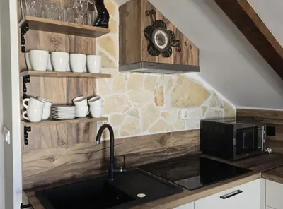 Kuhinja ili čajna kuhinja u objektu Apartmani Angir Martina