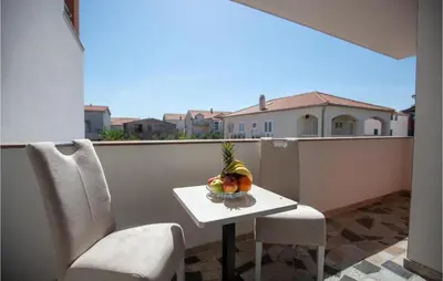 Balkon ili terasa u objektu Nice Apartment In Vodice With Wifi