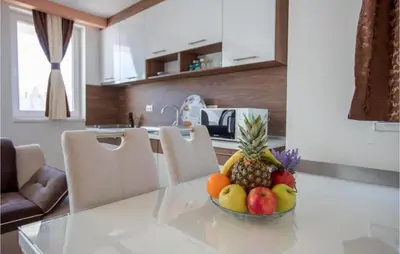 Kuhinja ili čajna kuhinja u objektu 1 Bedroom Awesome Apartment In Vodice