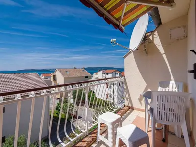 Balkon ili terasa u objektu Brodarica Apartments