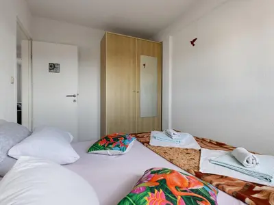 Krevet ili kreveti u jedinici u objektu Apartment Beach Vibes-4 by Interhome