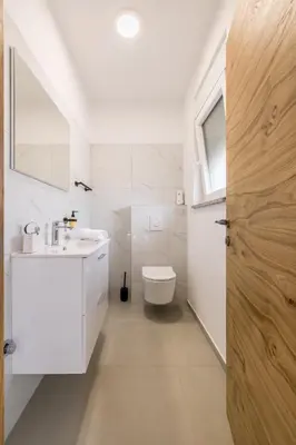 Kupaonica u objektu Luxury villa with a swimming pool Vodice - 25085