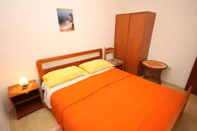 Krevet ili kreveti u jedinici u objektu Apartment Razanj 7517b