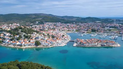 Tlocrt objekta Apartments with a parking space Tribunj, Vodice - 13174