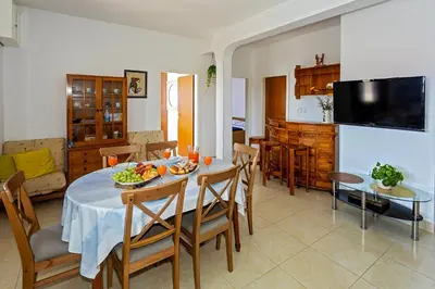 TV i/ili zabavni centar u objektu Apartment Zlatko