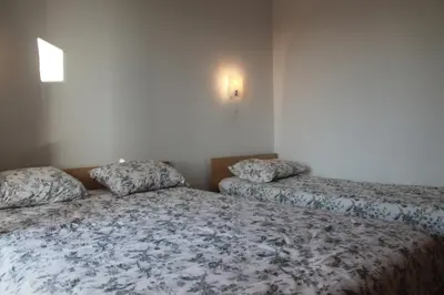 Krevet ili kreveti u jedinici u objektu Studio Brodarica 15708b