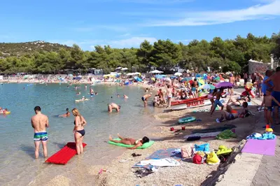Tlocrt objekta Apartments by the sea Tisno, Murter - 15895