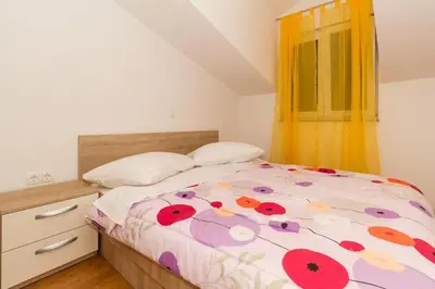 Krevet ili kreveti u jedinici u objektu Apartment Vodice 16249c