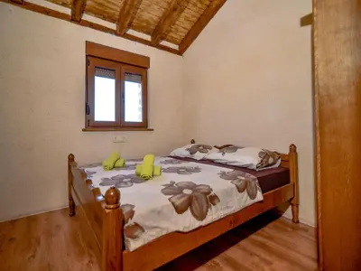 Krevet ili kreveti u jedinici u objektu Haus-Anita-2-mit-Pool-fur-8-Personen