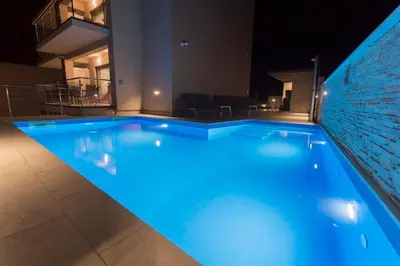 Bazen u objektu Villa Top of Murter, three bedroom apartment ili u blizini
