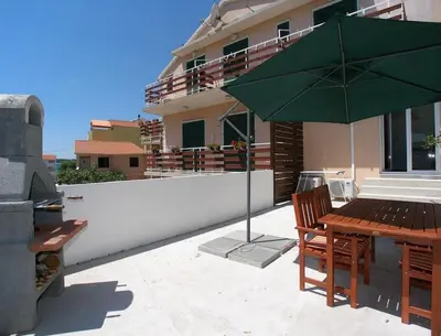 Balkon ili terasa u objektu Apartments and Rooms Plaza