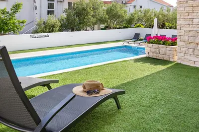 Bazen u objektu Apartments Corcovado with Heated Pool ili u blizini