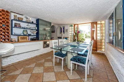 Kuhinja ili čajna kuhinja u objektu Luxury Villa in Rogoznica with Pool
