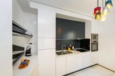 Kuhinja ili čajna kuhinja u objektu Villa Essenza Vita in Vodice near Beach with private pool & pet friendly