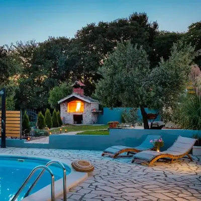 Villa Manda Adriatic heated pool