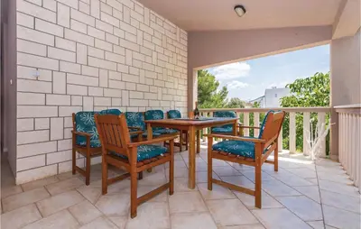 Balkon ili terasa u objektu One-Bedroom Apartment In Grebastica
